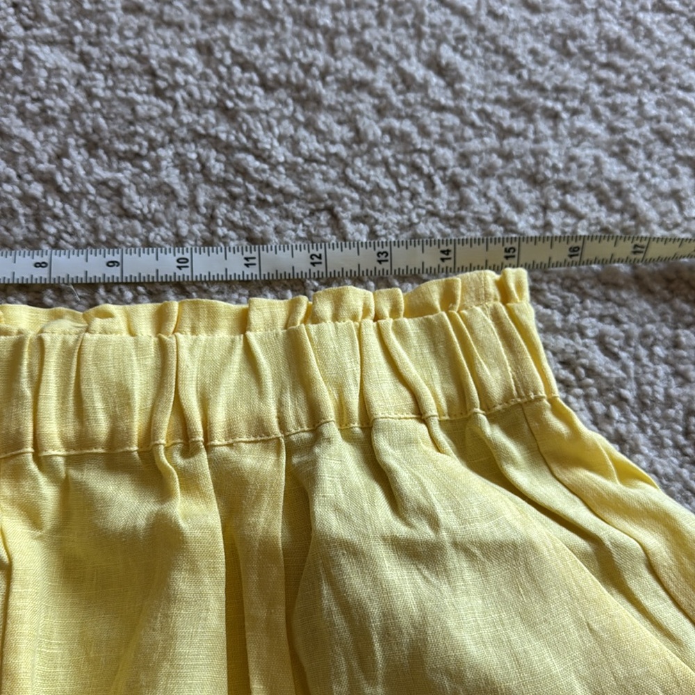 Rove SUMMER Shorts lemon linen size large - Picture 9 of 11